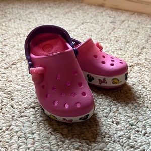 Toddler Disney Minnie Crocs